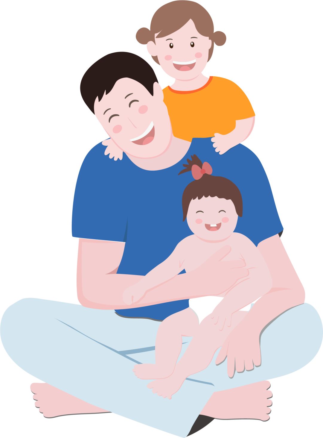 男孩不想上学，爸爸安排完整童年
